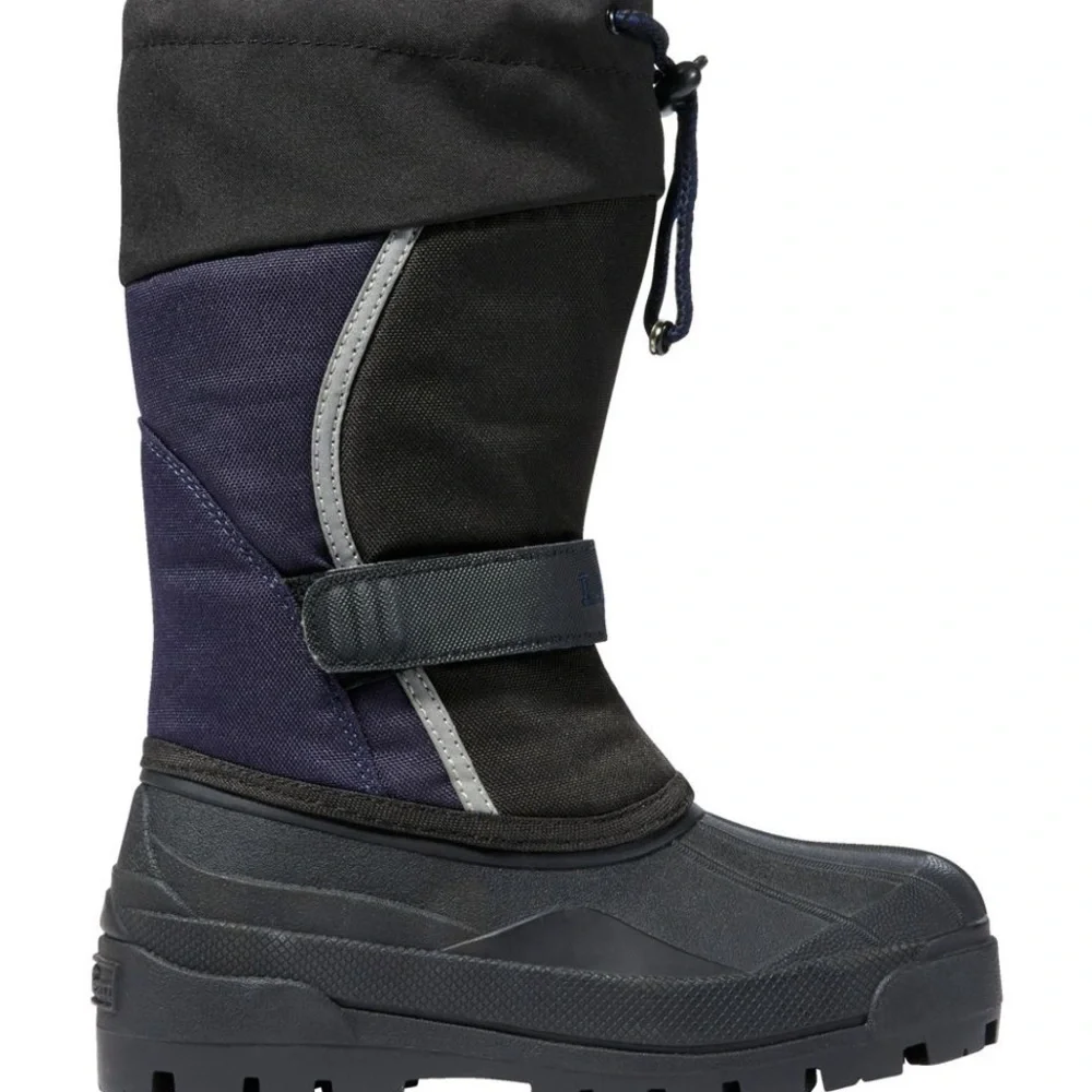 L.L.Bean Kids' Northwoods Boots Navy Black 10